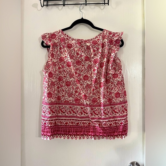 C&C California Pink Floral Blouse - Picture 7 of 8